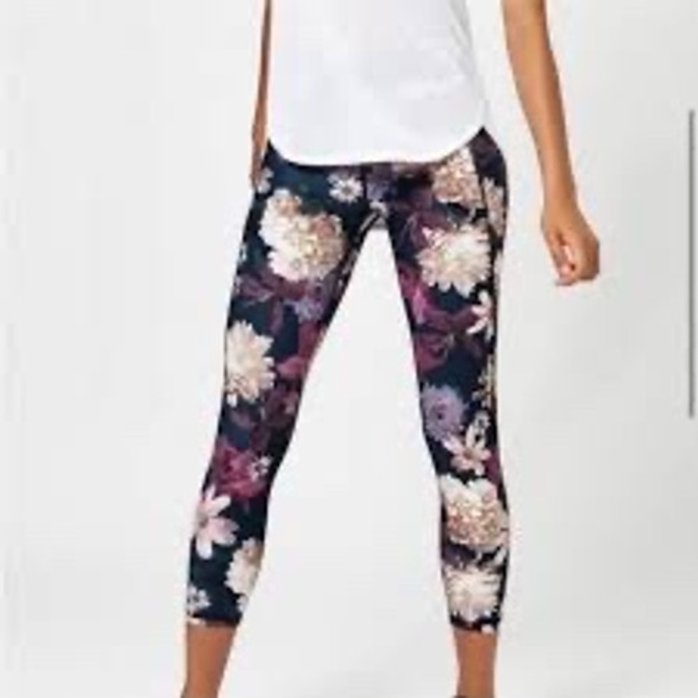 Sweaty Betty Zero Gravity Leggings Women Large‎ Floral Running